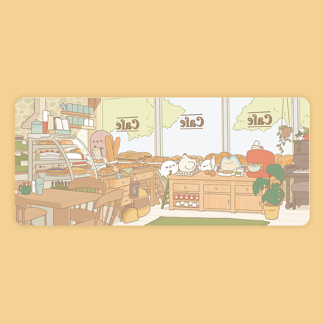 Bakery & Cafe Desk Mat