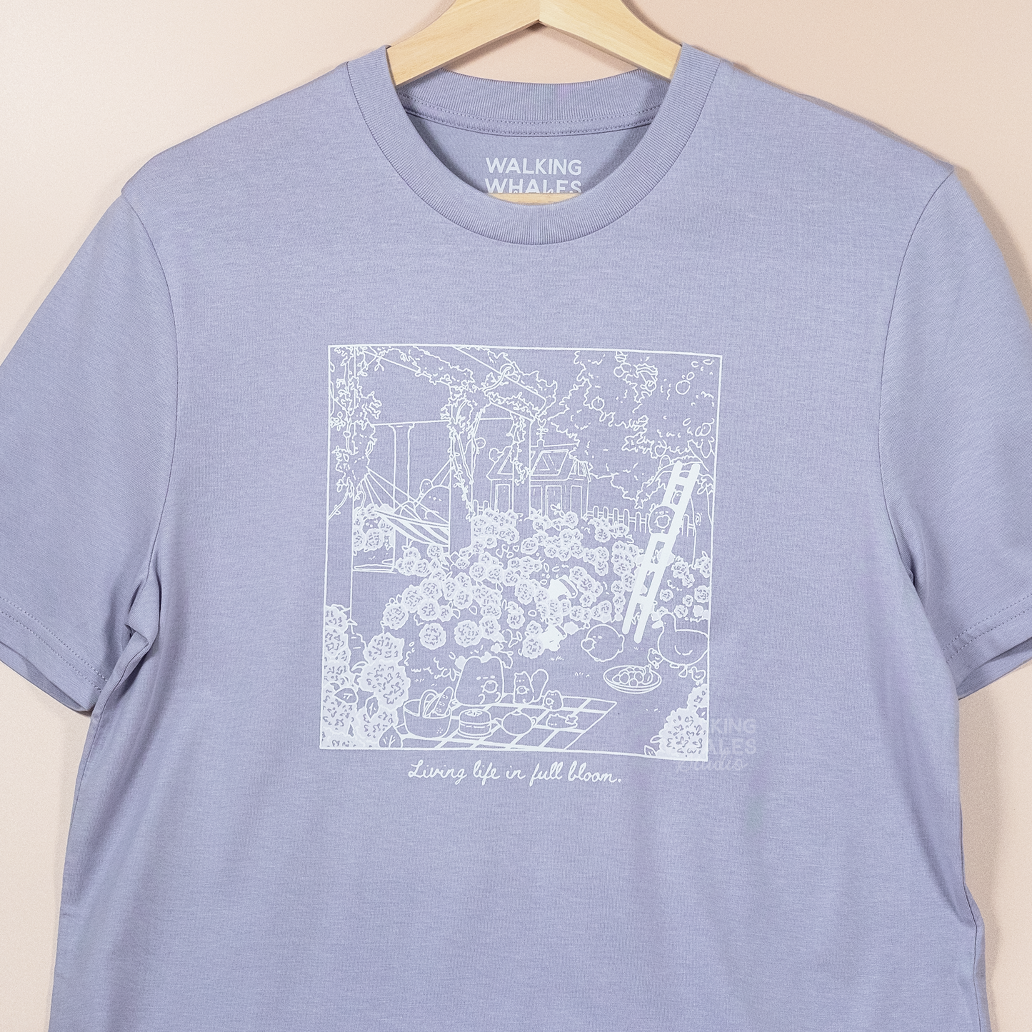 Full Bloom Hydrangea Unisex T-shirt