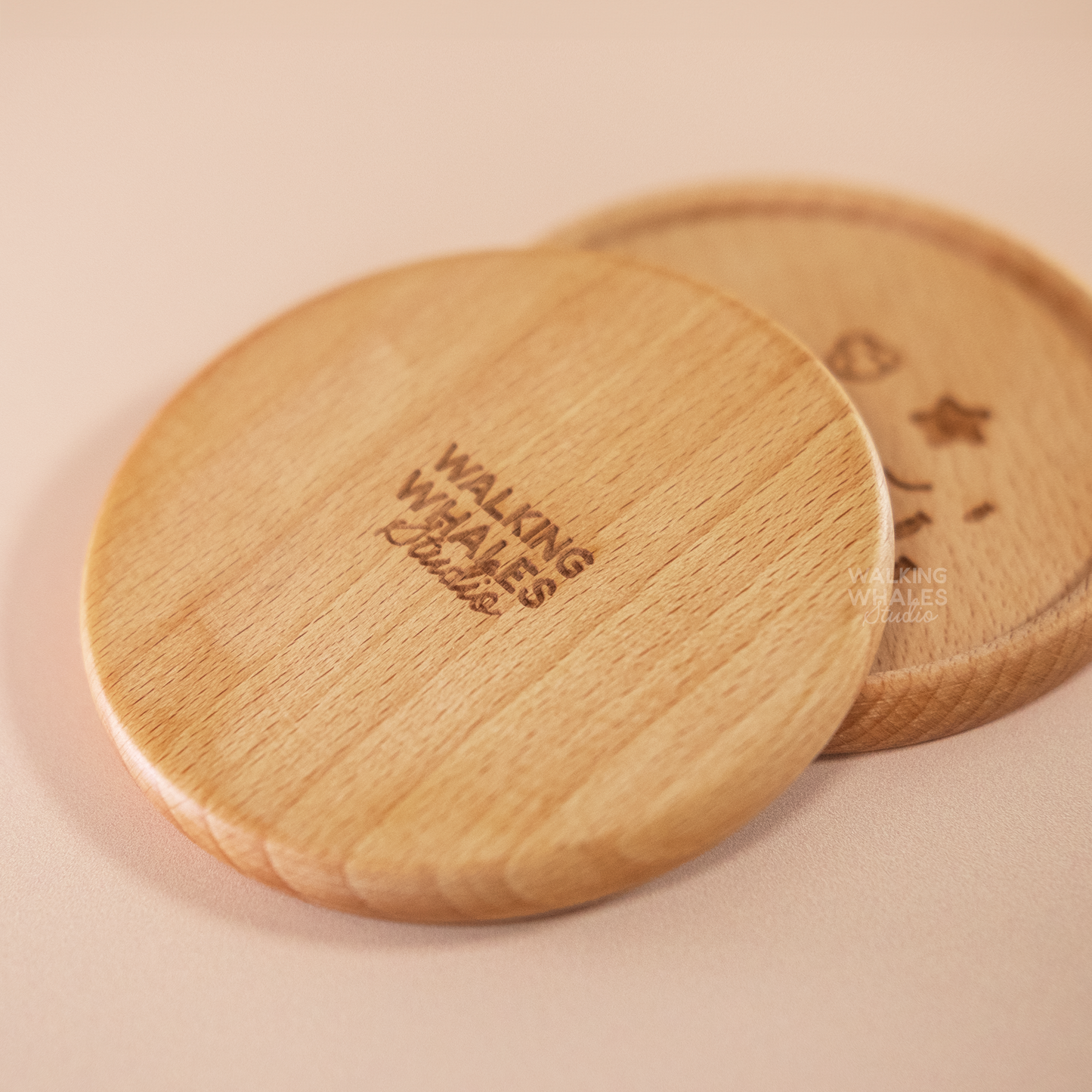 Taiyaki Wooden Coaster
