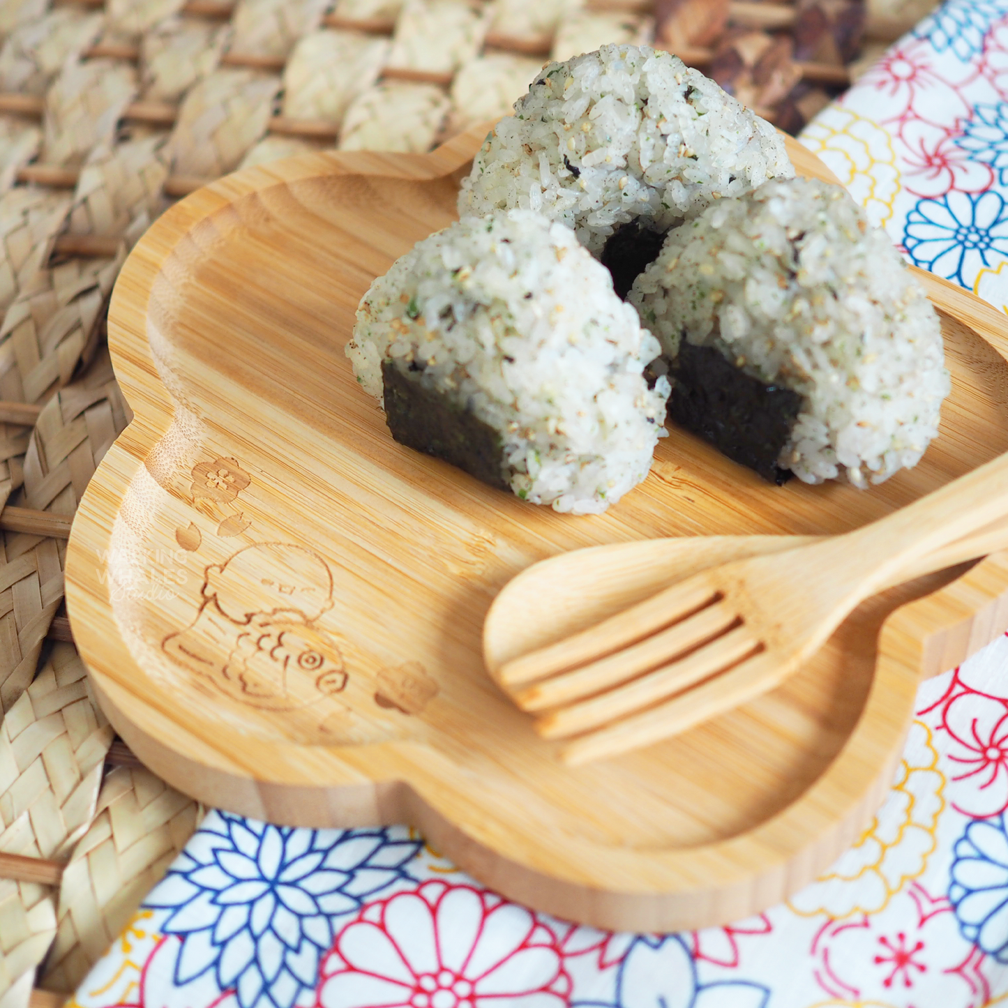 Taiyaki Bamboo Tableware Set