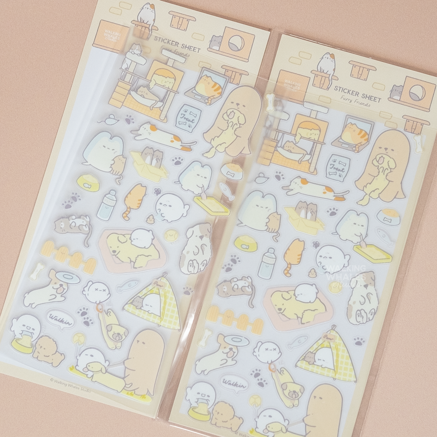 Pet Owner Sticker Sheet