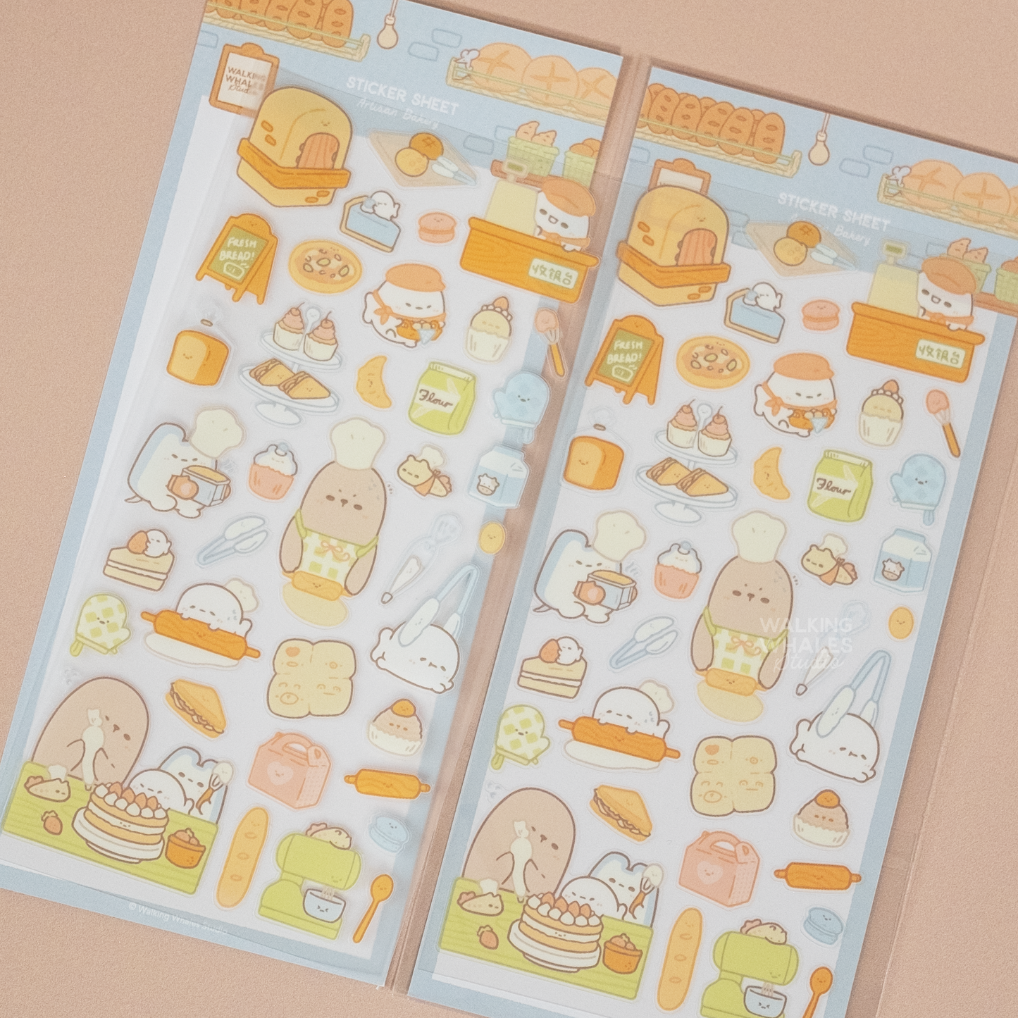 Artisan Bakery Sticker Sheet