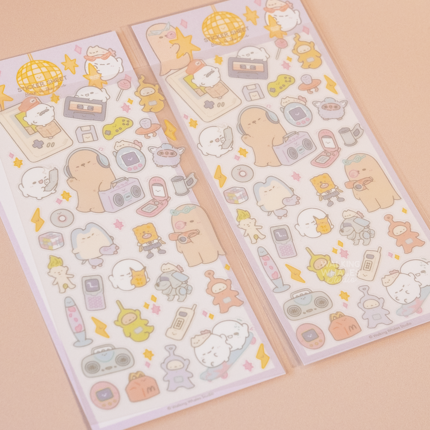 Nostalgia 90s Sticker Sheet