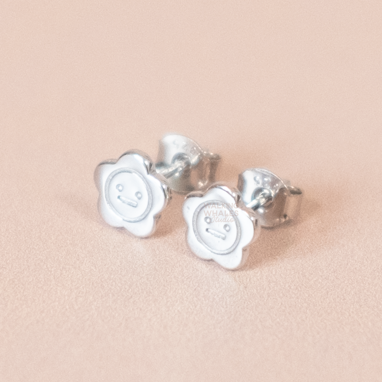Flower 925 Silver Earrings