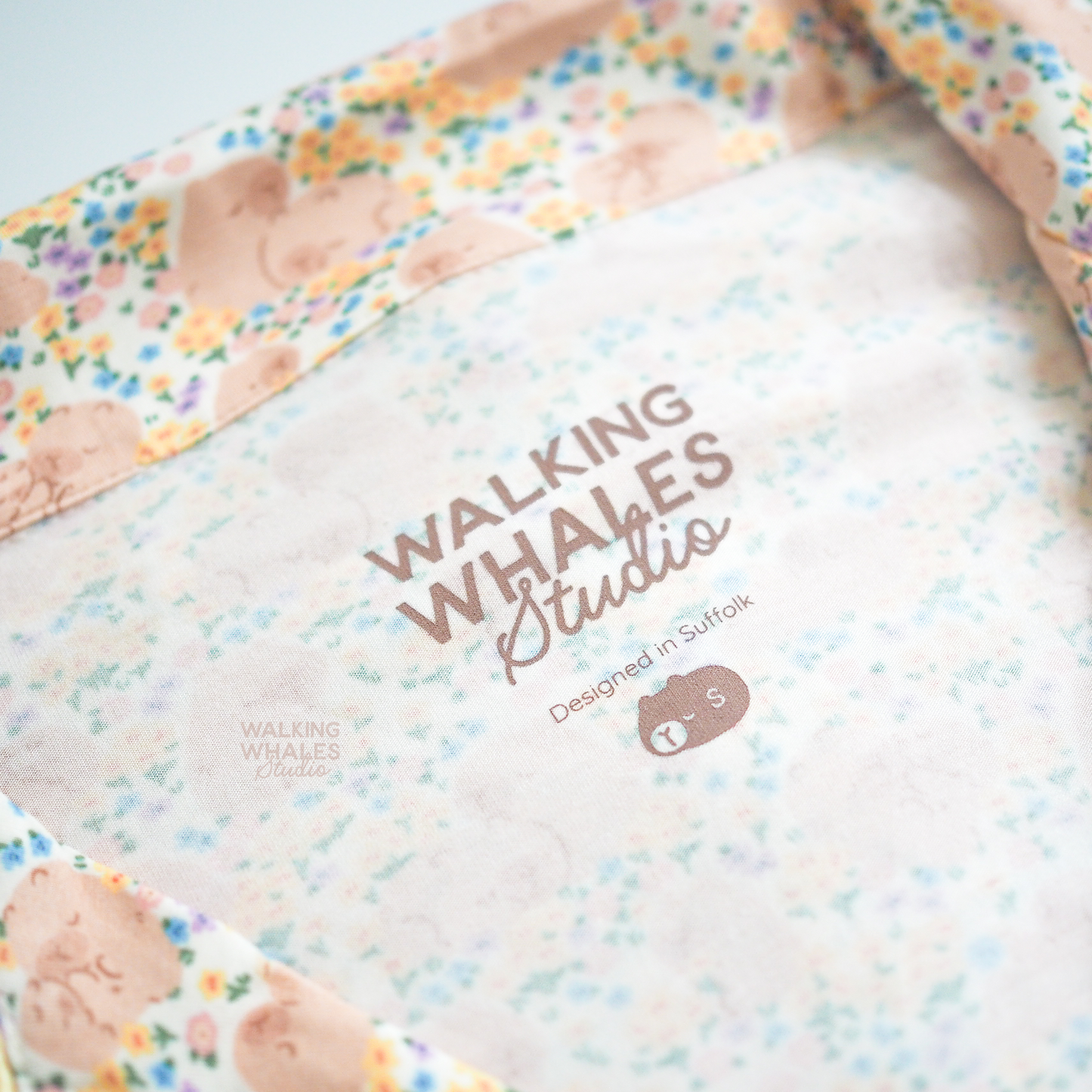 Bamboo Pyjama Set in Capybara Garden