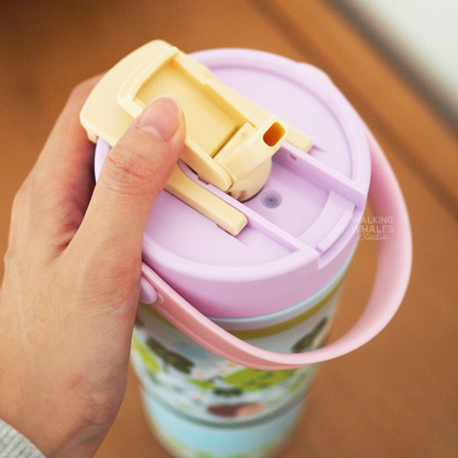 Insulated Water Bottle in Frog & Clover