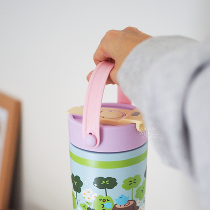 Insulated Water Bottle in Frog & Clover