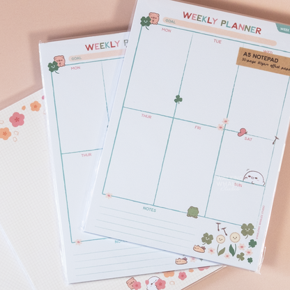 A5 Clover & Frog Weekly Planner