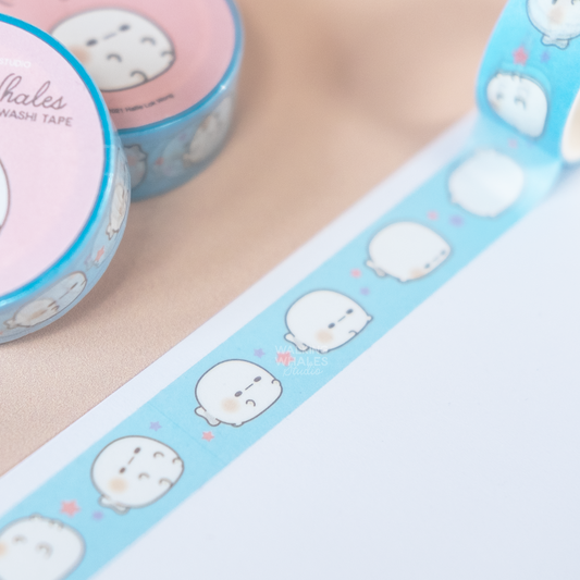 Rolling Whales Washi Tape