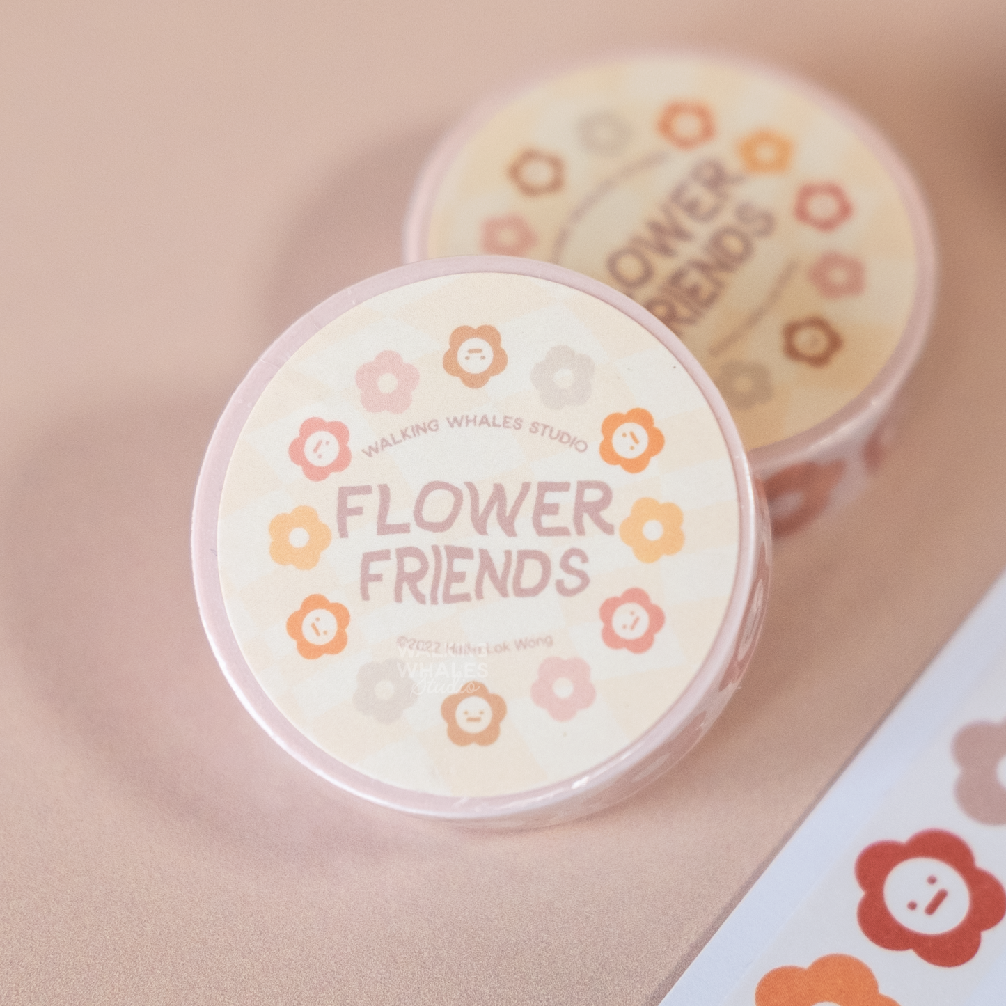 Boho Flower Washi Tape