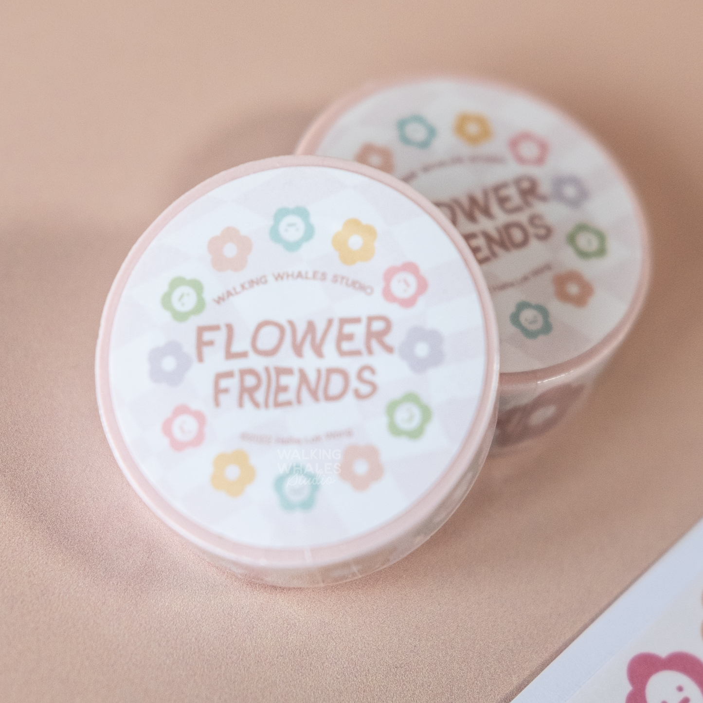 Pastel Flower Washi Tape